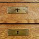 Vintage Industrial English Oak Filing Cabinet with Drawers, 1920s