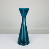 Vase scandinave verre bleu Kaj Franck Iittala