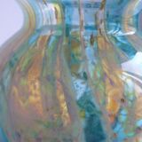 Small molino blown glass vase