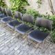 Chaises Noires 40/4 David Rowland