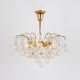 Chandelier with crystal balls 1970s