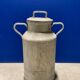 Farm milk jar aluminum canister