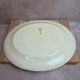 Large oval dish in English earthenware Homeleigh Ware Arcady – 1930s