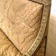 Louis XVI style bench in 20th century patinated beech