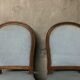 Paire de chaises Louis XVI 19eme