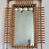 Bamboo mirror from the 70s