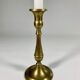 Candlestick in patinated gilded copper late nineteenth century