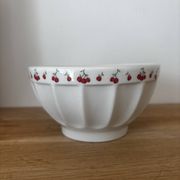 Set of 7 bowls Geneviève Lethu Linvosges cherries
