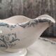 French antique sauce boat made for the Expo Paris 1900, from A. Lebacqz Bouchart