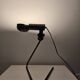 Lampe de table ajustable en bronze des années 80