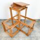 1970s pine bookcase shelf