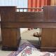 English oak graduated desk from the late 19th century.