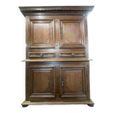 Buffet 4 volets chêne 18e