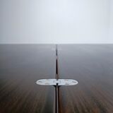 Extendable teak dining table