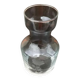 Année 1970  Carafe   Verre transparent  Décor floral
