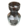 Année 1970  Carafe   Verre transparent  Décor floral