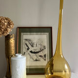 Italian blown glass carafe