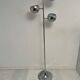 Chrome floor lamp 3 globes