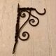 Twisted Wrought Iron Coat Hooks
