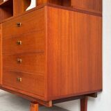 Vintage bookcase - wall cabinet teak Peter Løvig