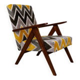 Vintage ethnic chic armchair modern design