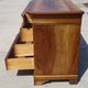 Antique Louis Philippe chest of drawers in solid walnut.