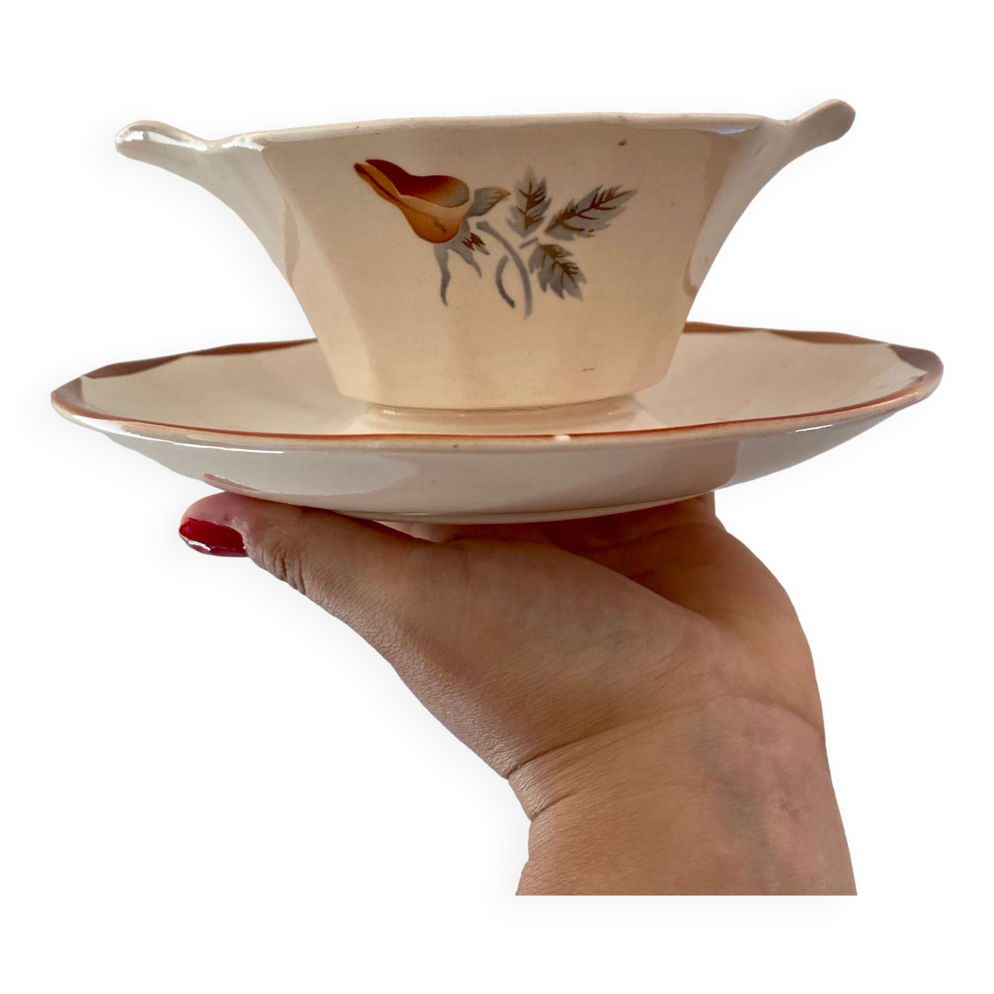 Saucière vintage Digoin