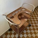 Kaymet copper and silver trolley from the 50s