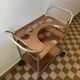Kaymet copper and silver trolley from the 50s