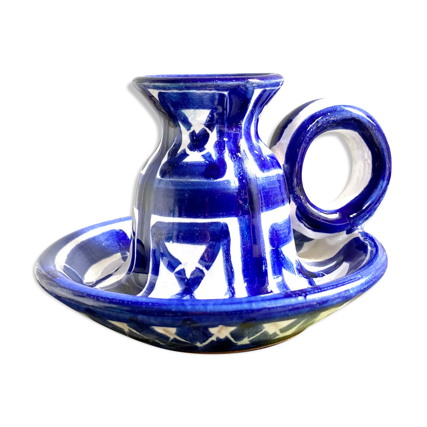 Ceramic hand candle holder