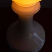 Vintage Czechoslovak Bishop Glass Lamp by Ivan Jakeš, 1970s