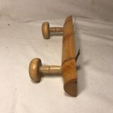 Wall hanger old wood varnish
