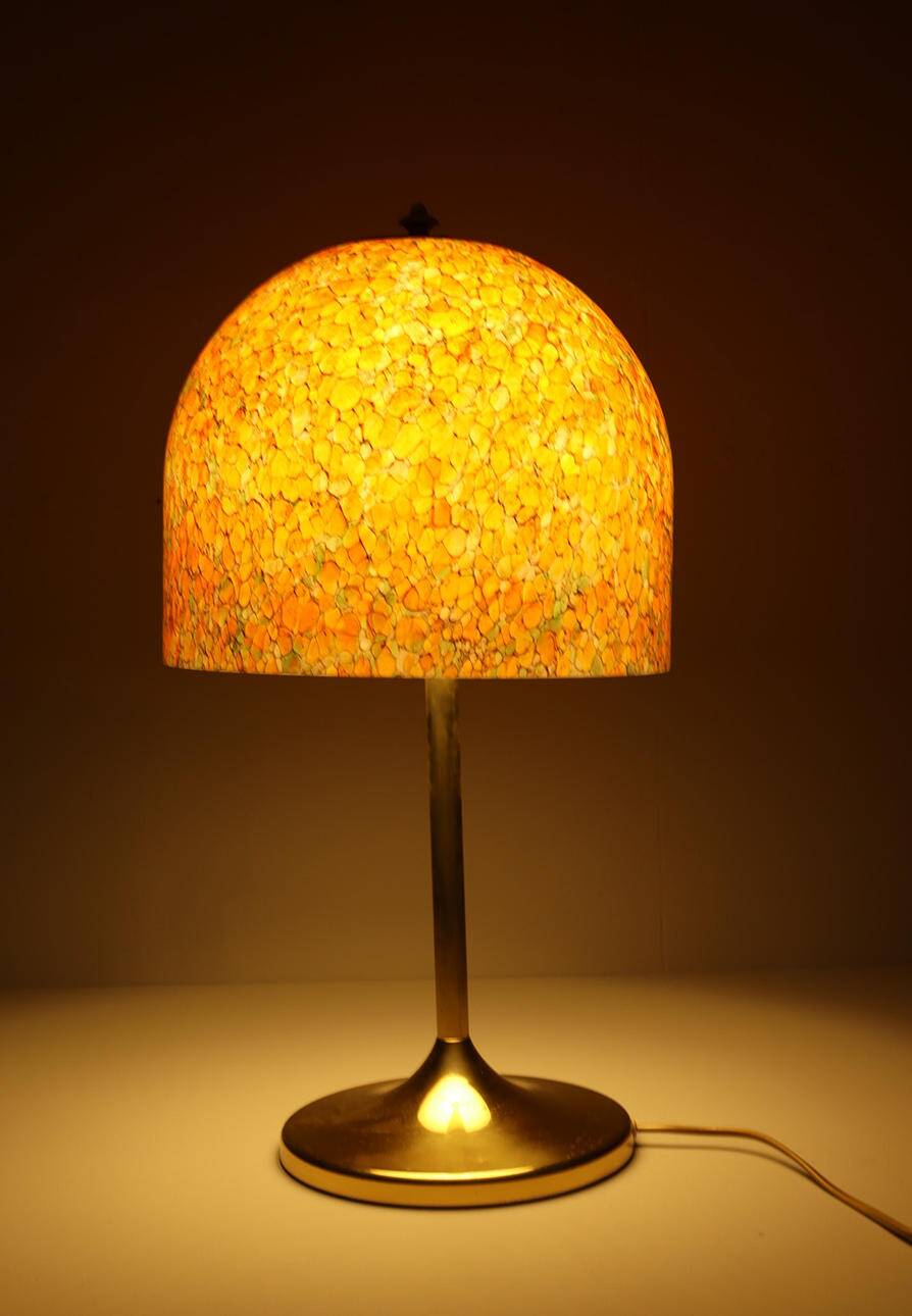 Mushroom lamp/table lamp by Peil & Putzler, Germany, 1970s.