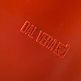 Vintage Serving Trolley with Bottle Holder by Dal Vera Italy, 1970s