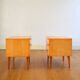 Pair of nightstands vintage 1960 vintage