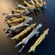 1 Set of 2 boxes of 6 dog and horse shaped knife holders
