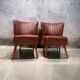 Vintage cocktail chair armchair single-seater