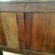 Jumping chest of drawers with 3 drawers in solid walnut, Restoration style.
