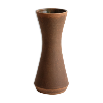 Vase diabolo vintage signé Accolay 1960