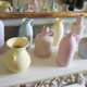 Decanter effect terracotta pastel gray