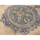 One-of-a-kind Vintage Wool Area Rug. Handknotted Turkish Carpet for Country, Farmhouse Decor