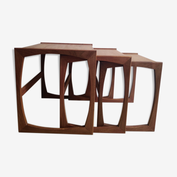 Pull-out tables in teak - G Plan - 1960s