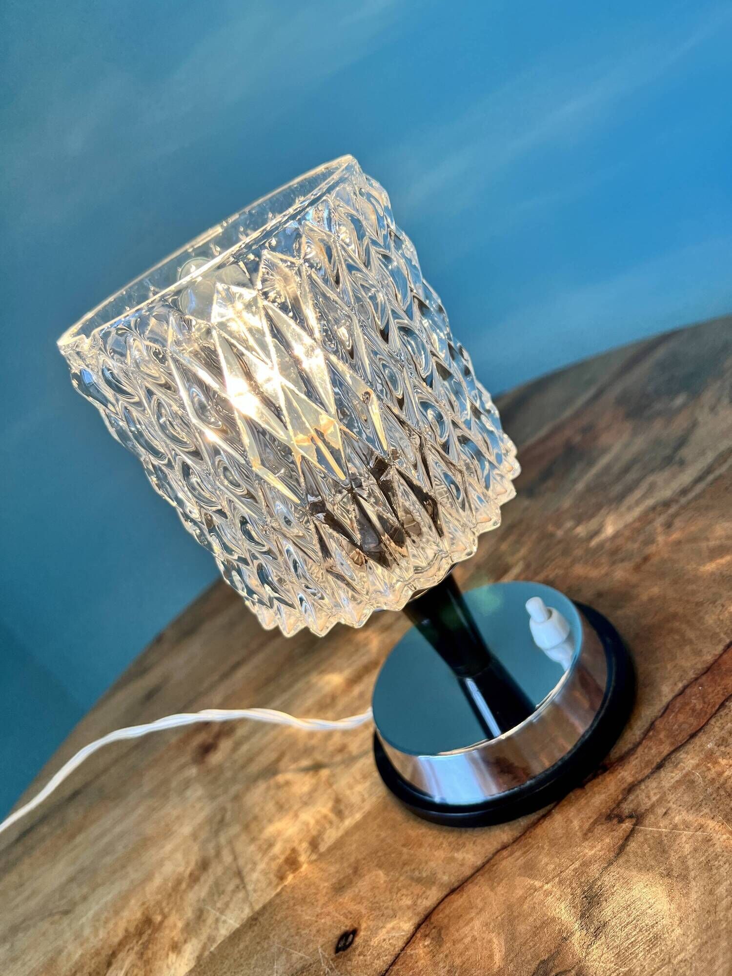 Art deco lamp / mid century lamp from 1960s / 1960s / retro table lamp for home decor