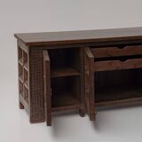 Buffet rustique brutaliste espagnol, années 1960