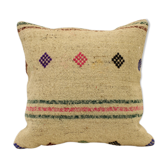 40x40 cm kilim cushion,vintage cushion cover