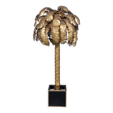 Lampadaire en palmier francaise du xxe siecle, christian techoueyres pour maison jansen
