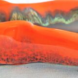 Empty pocket Vallauris eggplant shape signed