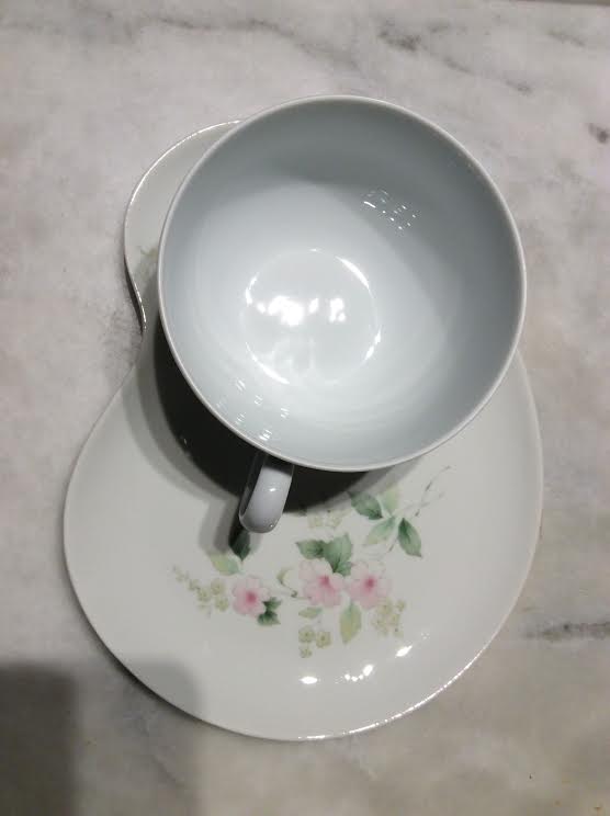 Breakfast cup and saucer