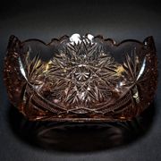 Vintage coupe in Depression Glass (Rosaline Glass)