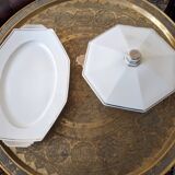 Limoges porcelain soup tureen